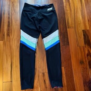 JUSTICE Multicolor Leggings Size 14/16 (Girls)